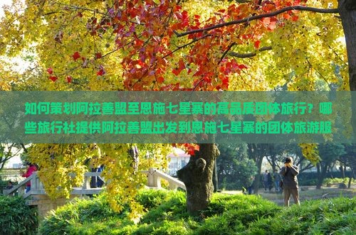 阿拉善盟去恩施七星寨团体旅游