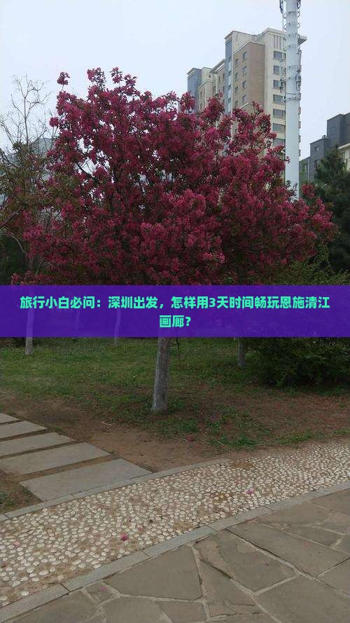 深圳去恩施清江画廊哪里玩