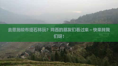 鸡西去恩施梭布垭石林旅行社