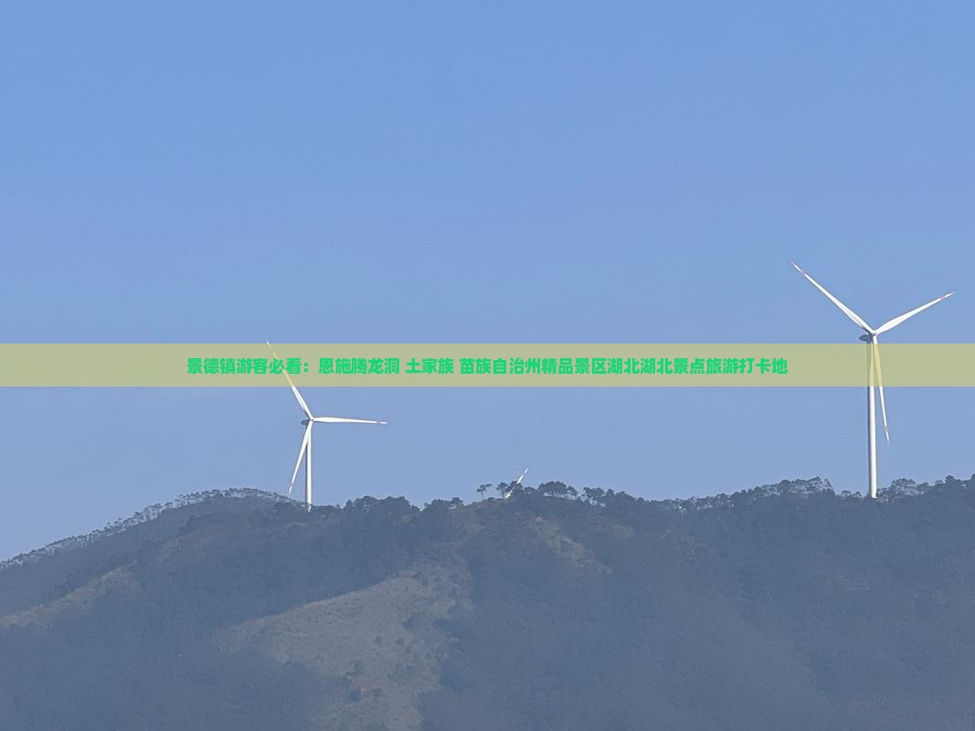 景德镇去恩施腾龙洞必去地