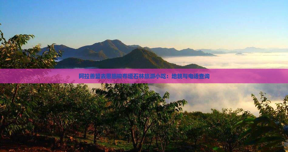 阿拉善盟去恩施梭布垭石林旅游小吃