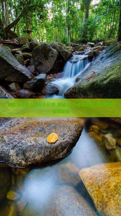 曲靖去恩施大峡谷五日游