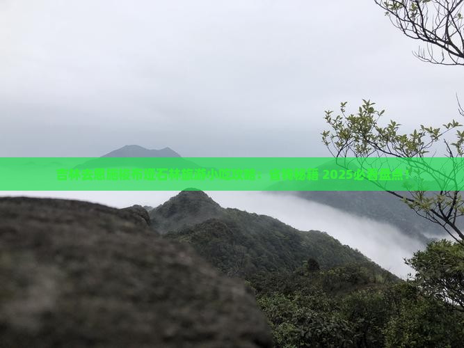 吉林去恩施梭布垭石林旅游小吃