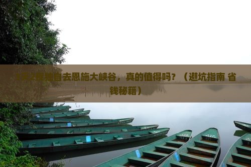 攀枝花去恩施大峡谷个人游