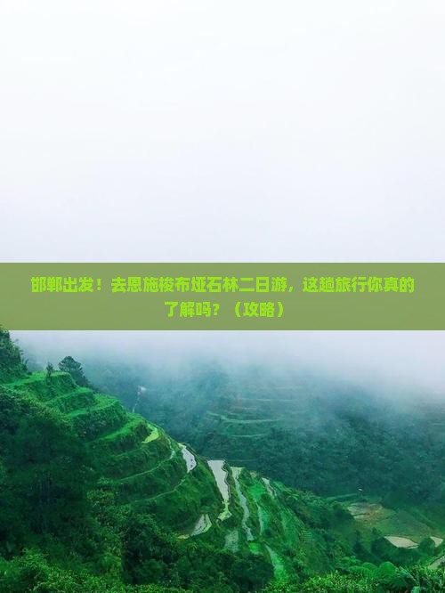 邯郸到恩施梭布垭石林二日游