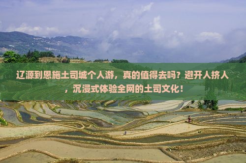 辽源到恩施土司城个人游