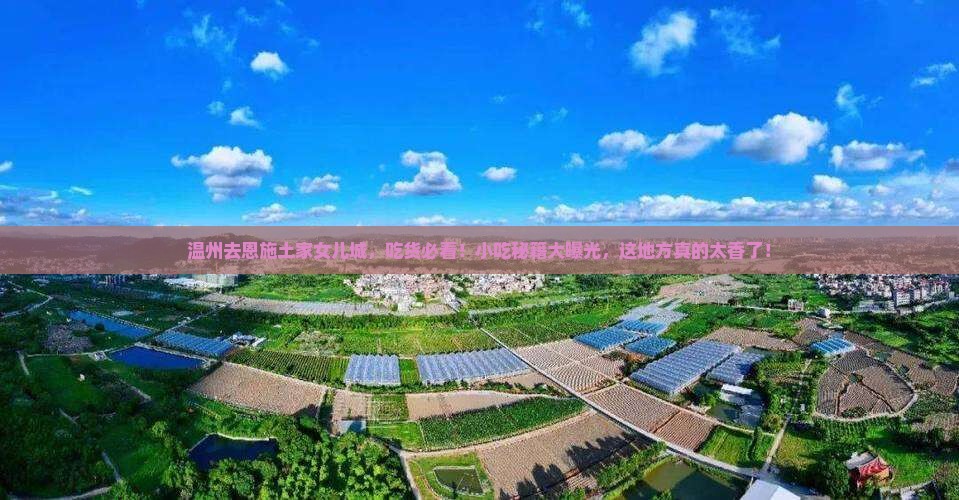 温州去恩施土家女儿城旅游小吃