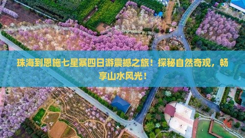 珠海到恩施七星寨四日游