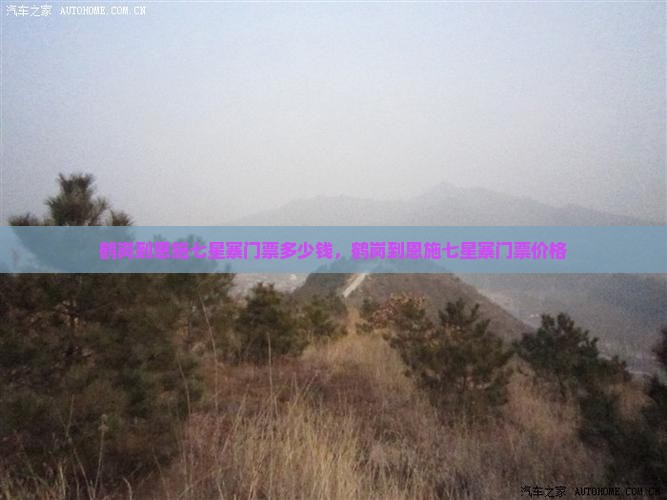 鹤岗到恩施七星寨门票