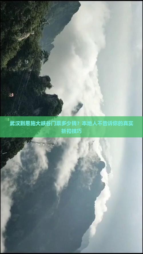 武汉到恩施大峡谷门票