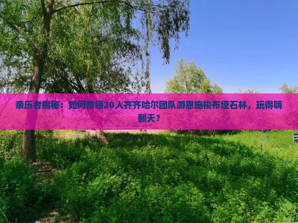 齐齐哈尔到恩施梭布垭石林大型旅游团