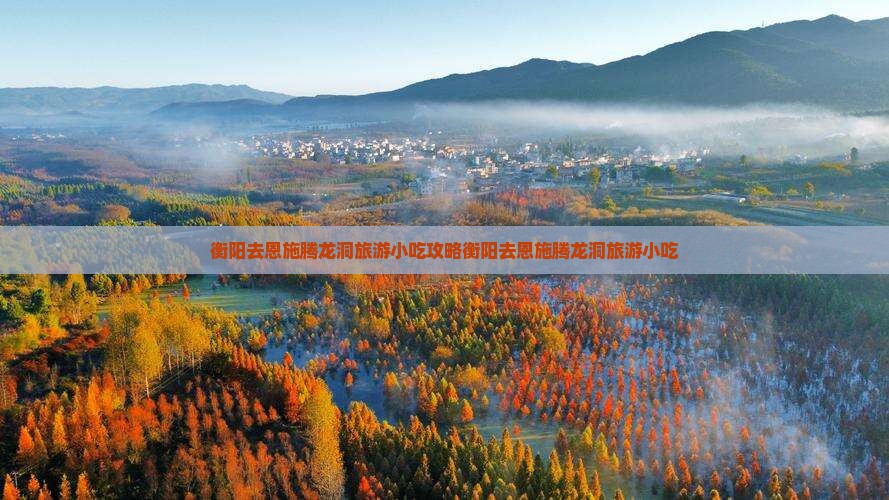 衡阳去恩施腾龙洞旅游小吃