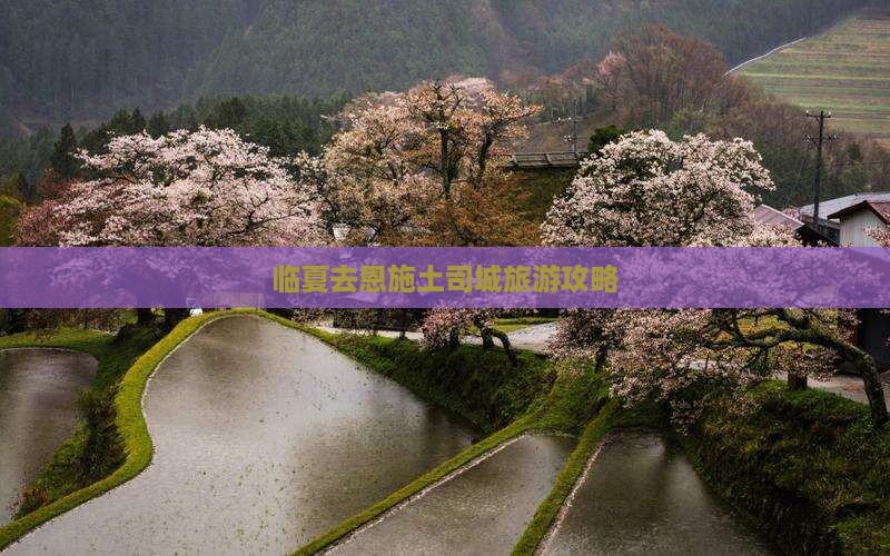 临夏去恩施土司城团体旅游