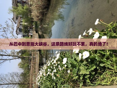 巴中去恩施大峡谷攻略