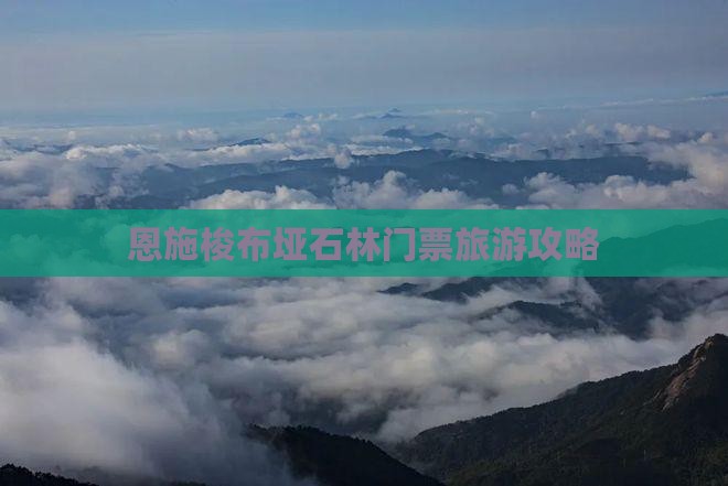铜仁去恩施梭布垭石林门票
