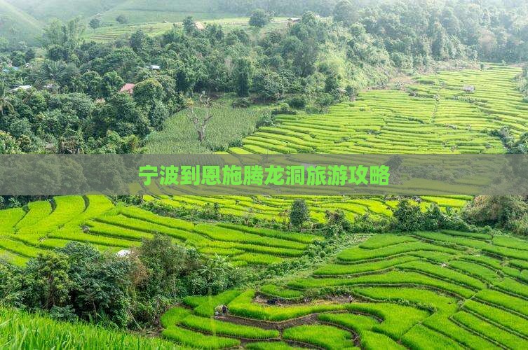 宁波到恩施腾龙洞旅游