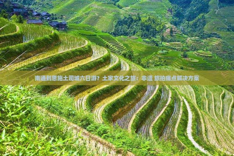 南通到恩施土司城六日游