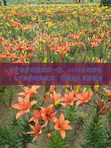 济宁去恩施腾龙洞一日