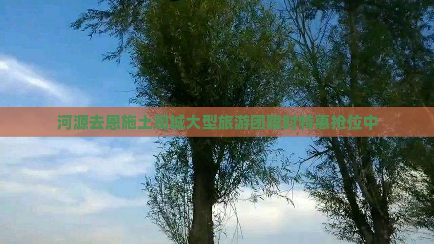 河源去恩施土司城大型旅游团