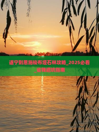 遂宁到恩施梭布垭石林攻略