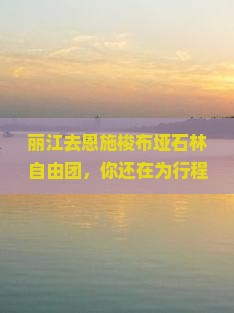 丽江去恩施梭布垭石林自由团