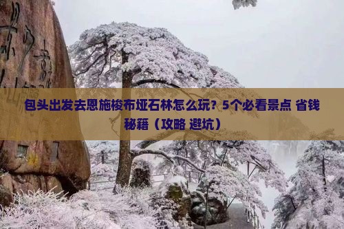 包头去恩施梭布垭石林个人游
