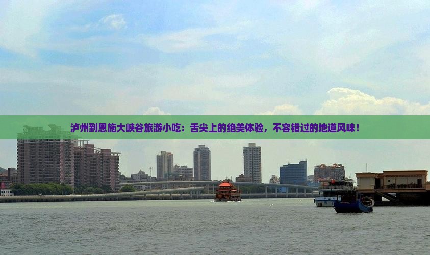 泸州到恩施大峡谷旅游小吃