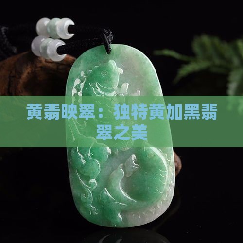 黄翡映翠：独特黄加黑翡翠之美