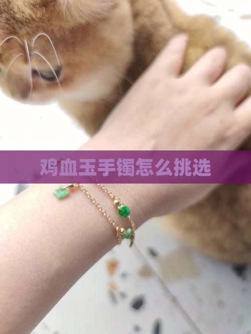鸡血玉手镯怎么挑选