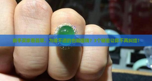 翡翠不是很透好吗