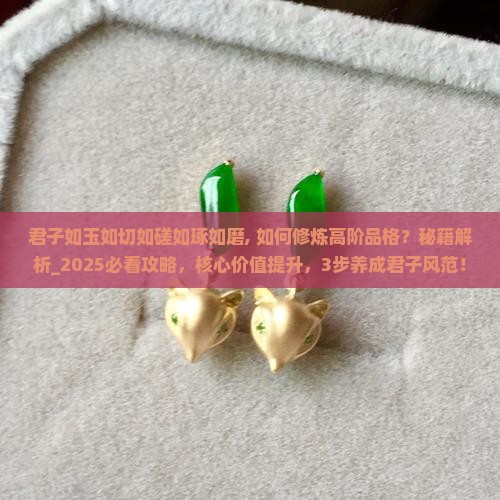 君子如玉如切如磋如琢如磨