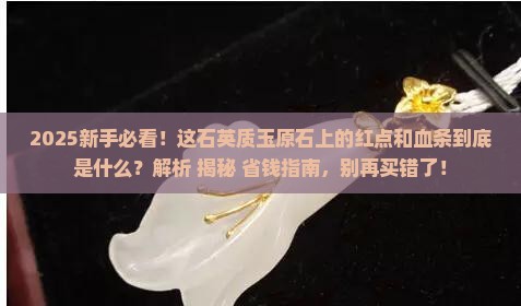 石英质玉原石上带红点和血条是什么玉