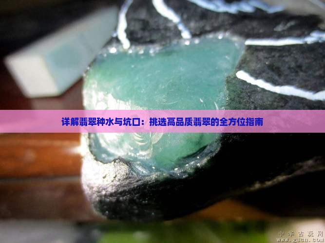 详解翡翠种水与坑口：挑选高品质翡翠的全方位指南