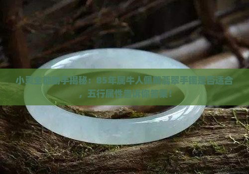 小灵全能助手揭秘：85年属牛人佩戴翡翠手镯是否适合，五行属性告诉你答案！
