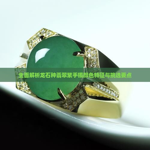 全面解析龙石种翡翠紫手镯颜色特征与挑选要点