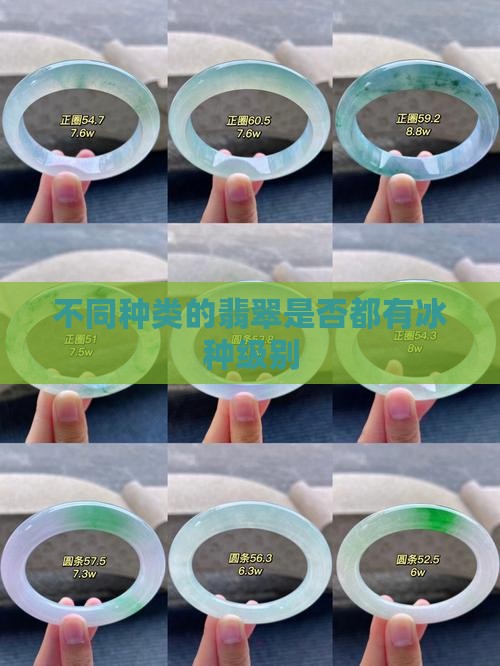 不同种类的翡翠是否都有冰种级别