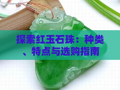 探索红玉石珠：种类、特点与选购指南