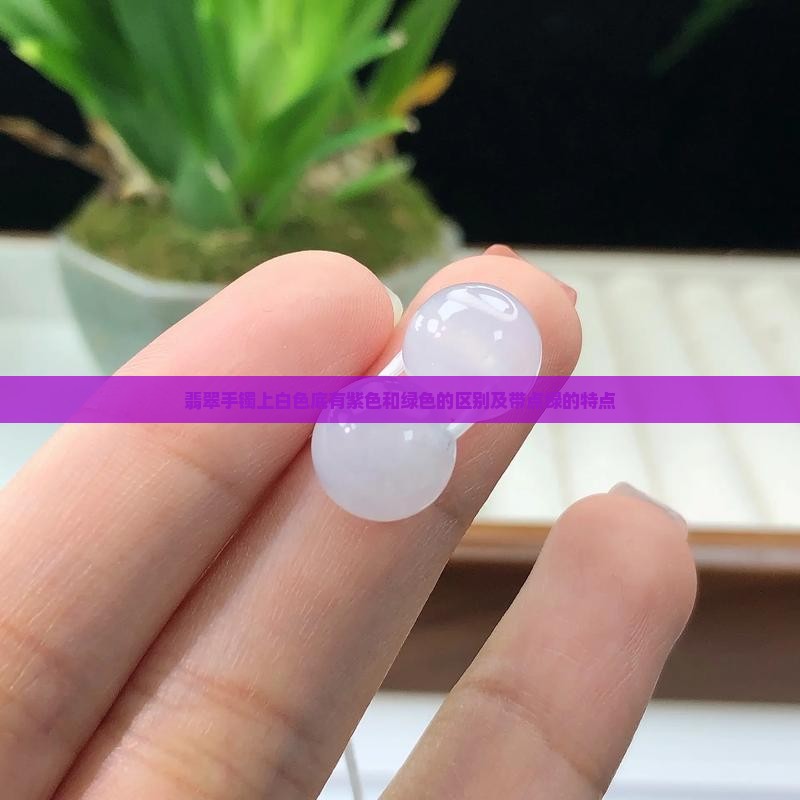 翡翠手镯上白色底有紫色和绿色的区别及带点绿的特点