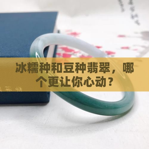 冰糯种和豆种哪个好