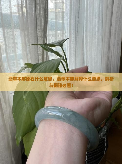 翡翠木那的解释