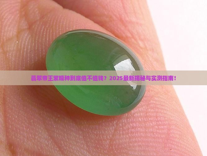 翡翠帝王紫糯种值钱吗