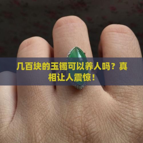 几百块的玉镯可以养人吗