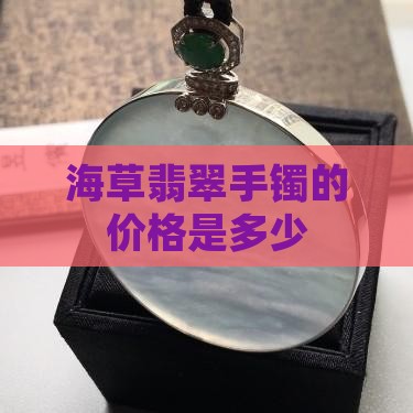 海草翡翠的价位是多少