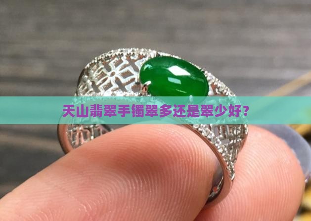 天山翡翠手镯翠多还是翠少好？