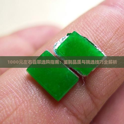 1000元左右翡翠选购指南：鉴别品质与挑选技巧全解析