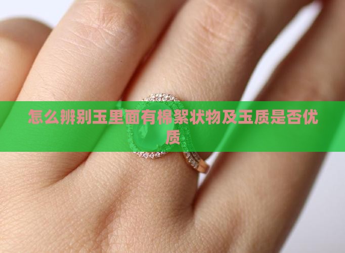 怎么辨别玉里面有棉絮状物及玉质是否优质
