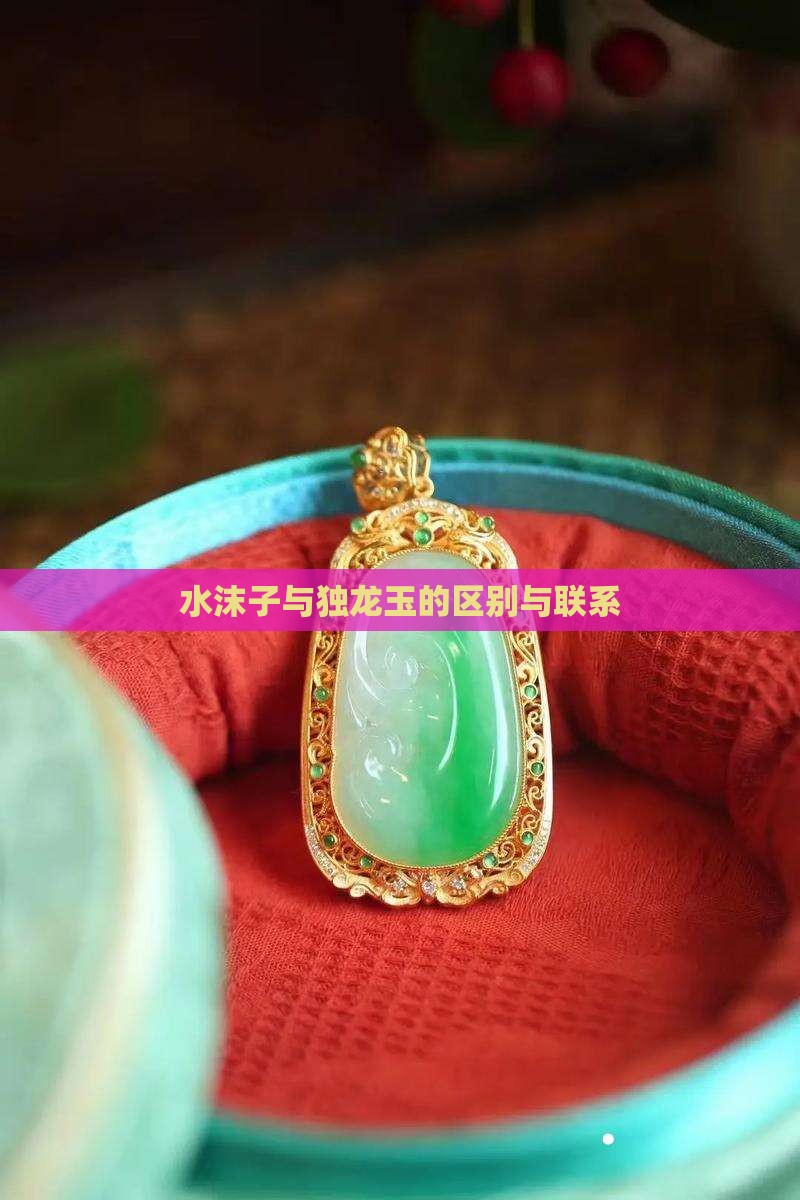 水沫子与独龙玉的区别与联系