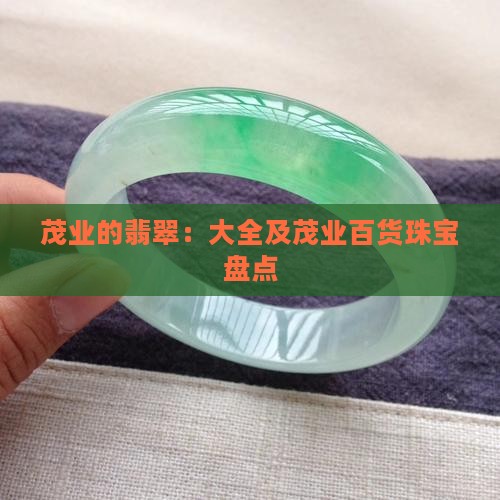 茂业的翡翠：大全及茂业百货珠宝盘点