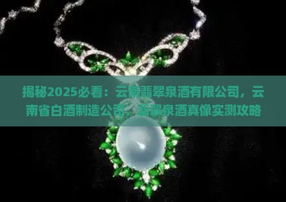 滇西翡翠泉酒