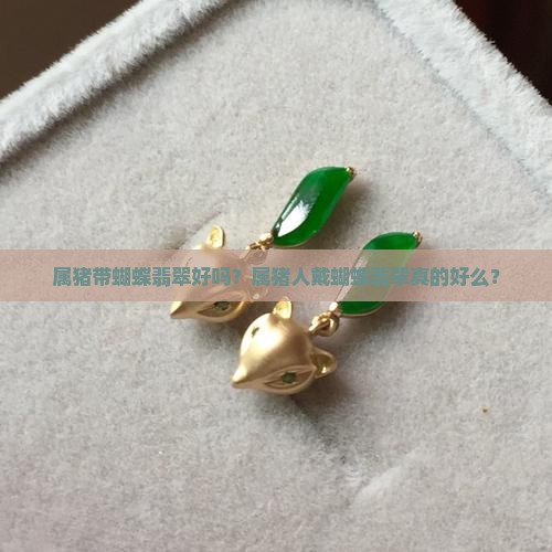 属猪带蝴蝶翡翠好吗